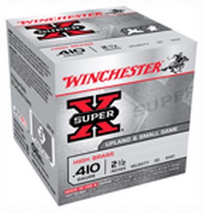 Winchester X414 Super-X Shotshell 410 GA, 2-1/2 in, No. 4, 1/2oz, Max  | .410GA | X414 | 020892001008